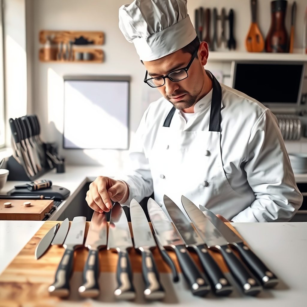 Professional knife sharpening