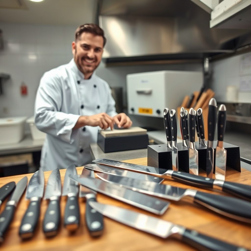 Knife sharpening service in Kloten