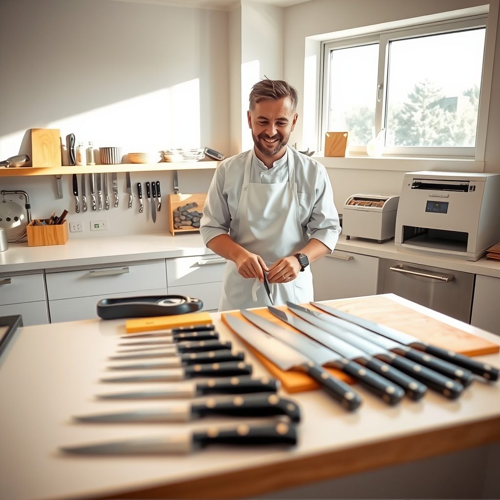 Professional knife sharpening service