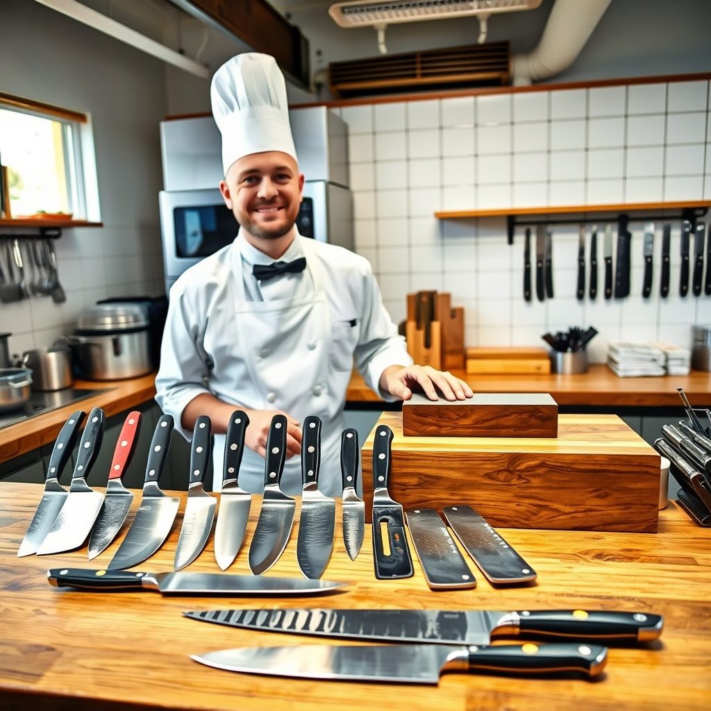 Knife sharpening service